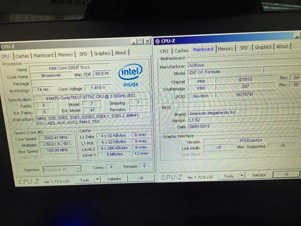Разгон Intel Core i7-5775C Broadwell OCed, фото 3