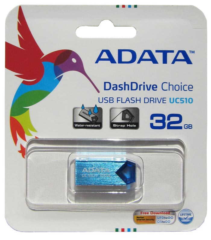 Обзор и тестирование флешки ADATA DashDrive Choice UC510 32ГБ