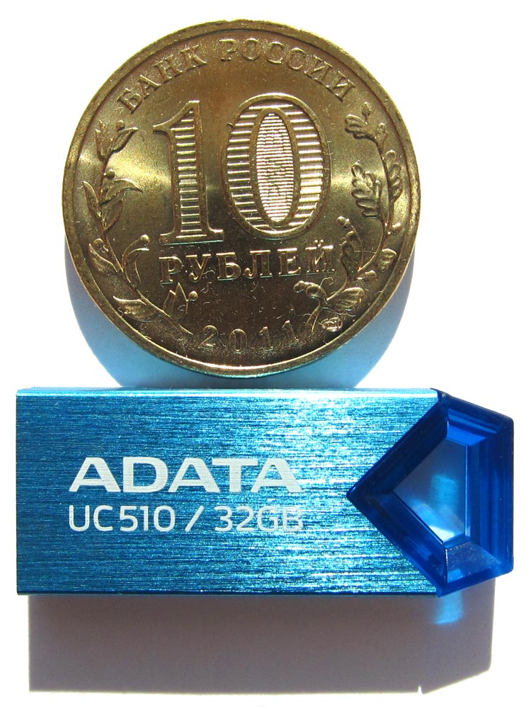 Обзор и тестирование флешки ADATA DashDrive Choice UC510 32ГБ