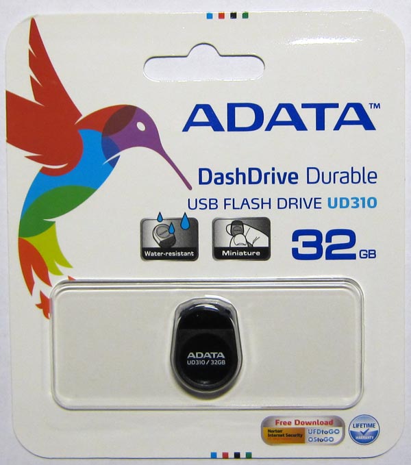 Упаковка ADATA DashDrive Durable UD310
