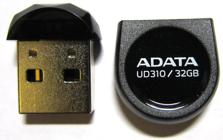Снятие колпачка с ADATA DashDrive Durable UD310 32ГБ