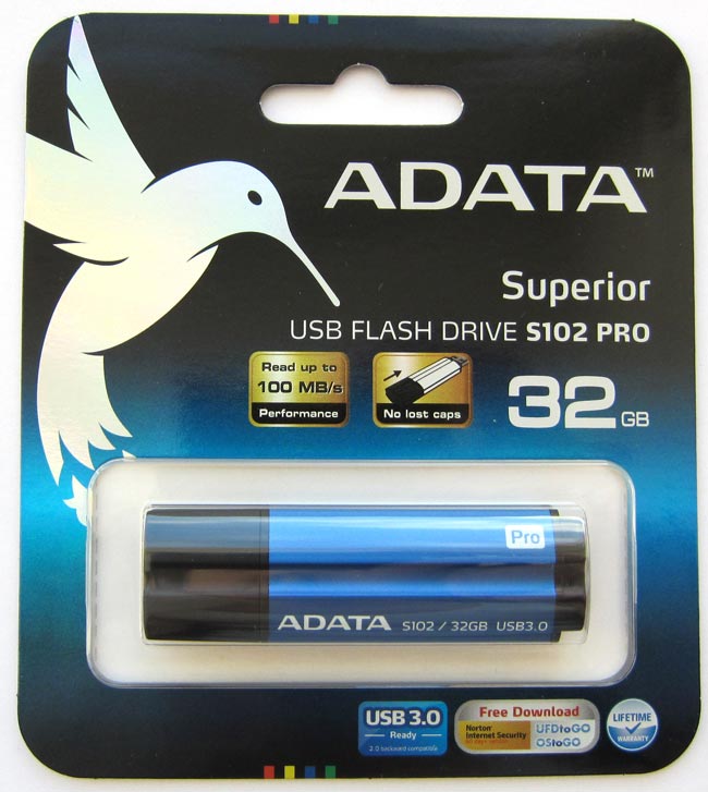 Упаковка ADATA Superior S102 Pro