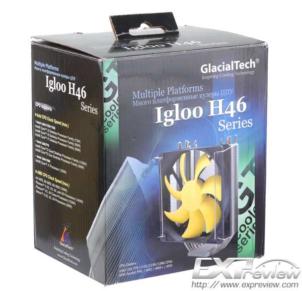 Обзор/тест GlacialTech Igloo H46, Igloo H58 и Igloo 5620