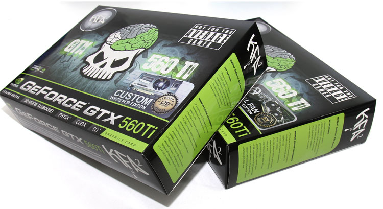 Обзор видеокарт KFA2 GeForce GTX 560 Ti LTD OC White и EX OC Anarchy Edition