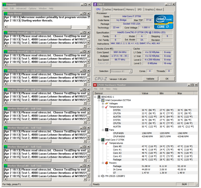 Тест процессоров Core i7-3770K и i5-3570