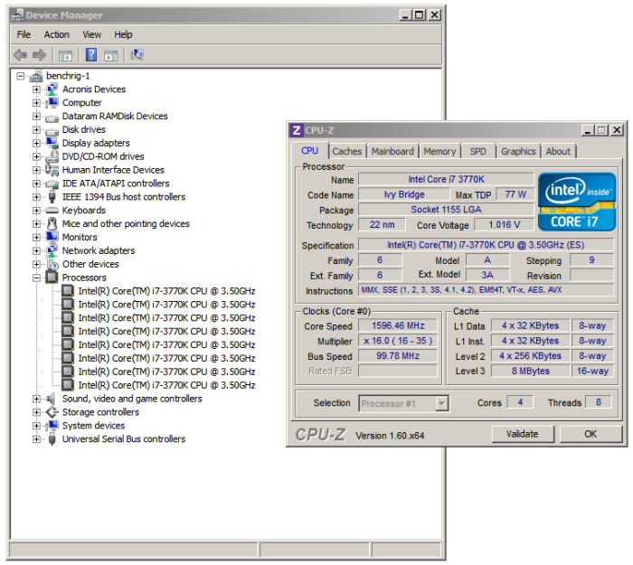 Тест процессоров Core i7-3770K и i5-3570