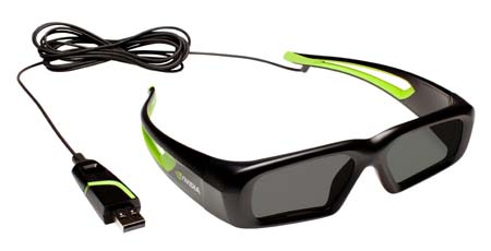 Очки Nvidia 3D Vision с USB