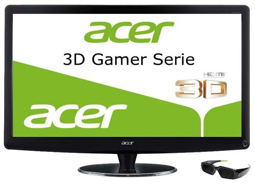 Acer представляет 27" 3Д монитор HN274HBbmiiid