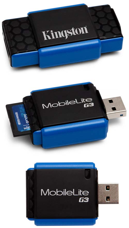 Kingston MobileLite G3 - USB 3.0 картридер
