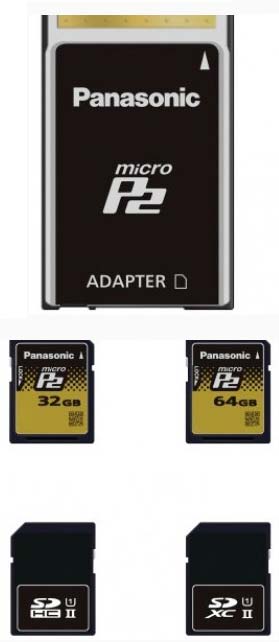 Panasonic предлагает карты памяти microP2