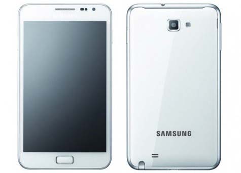 Samsung Galaxy Note White Edition собственной персоной