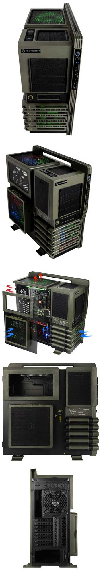 Level 10 GT Battle Edition - боевой вариант геймерского корпуса от Thermaltake Level 10 GT Battle Edition - боевой вариант геймерского корпуса от Thermaltake