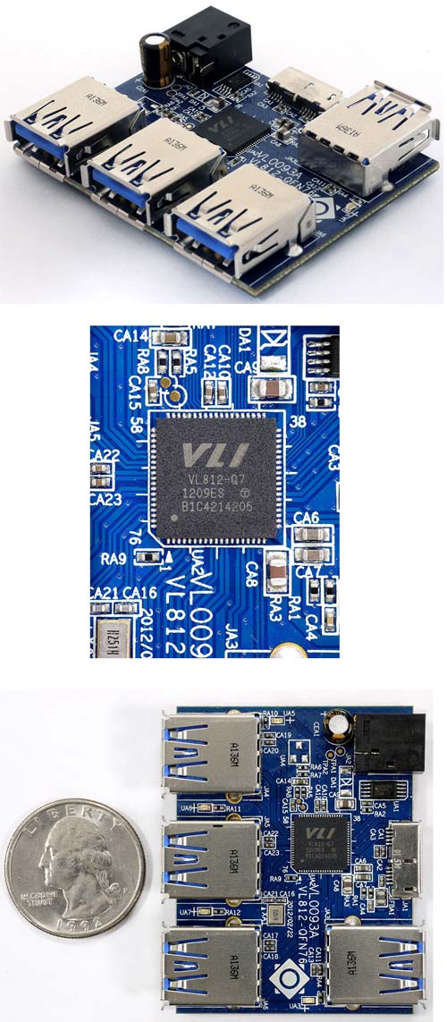 VIA Labs представляет свой новый USB 3.0 хаб контроллер VL812