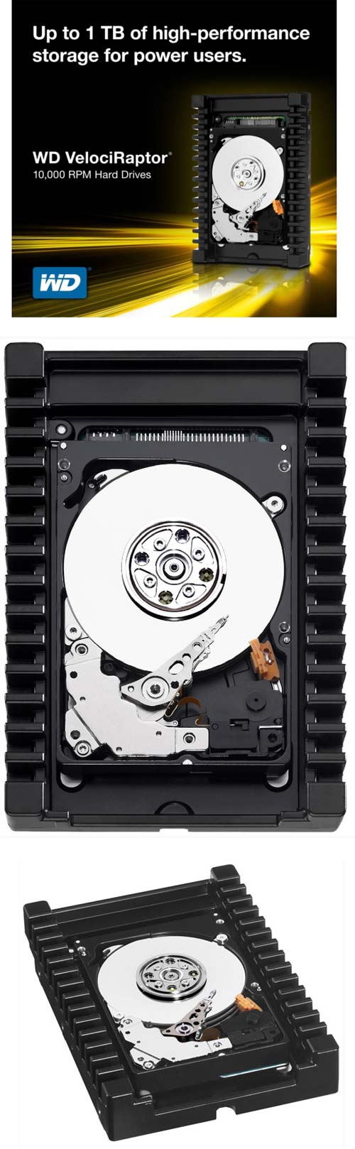 Western Digital выкатывает 1ТБ вариант шустрого винчестера VelociRaptor 