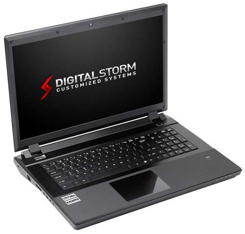 X17E - флагманский игровой ноутбук от Digital Storm