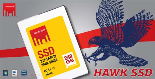 Strontium предлагает новый SSD HAWK