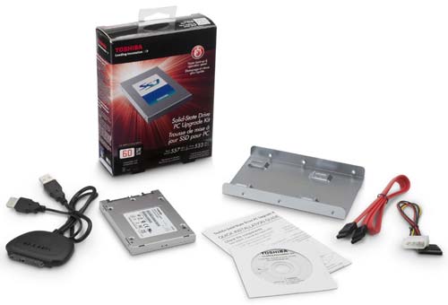 Toshiba предлагает набор для перехода на SSD