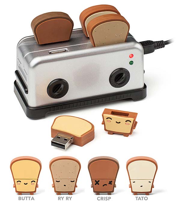 Симпатяга USB хаб, что до жути похож на мультяшный тостер