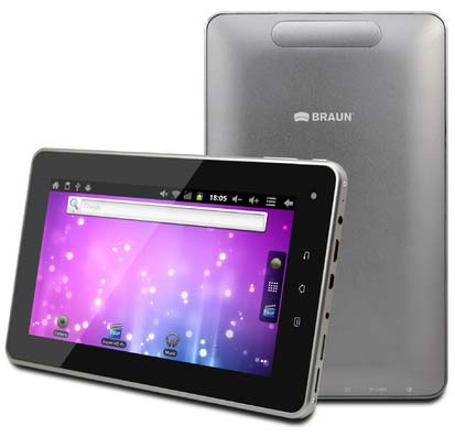 Планшет Braun B-Tab 711