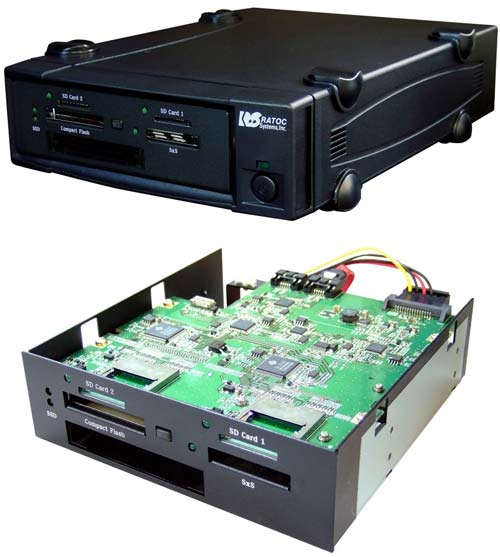 Ratoc MR08 - в USB 3.0 и 5.25
