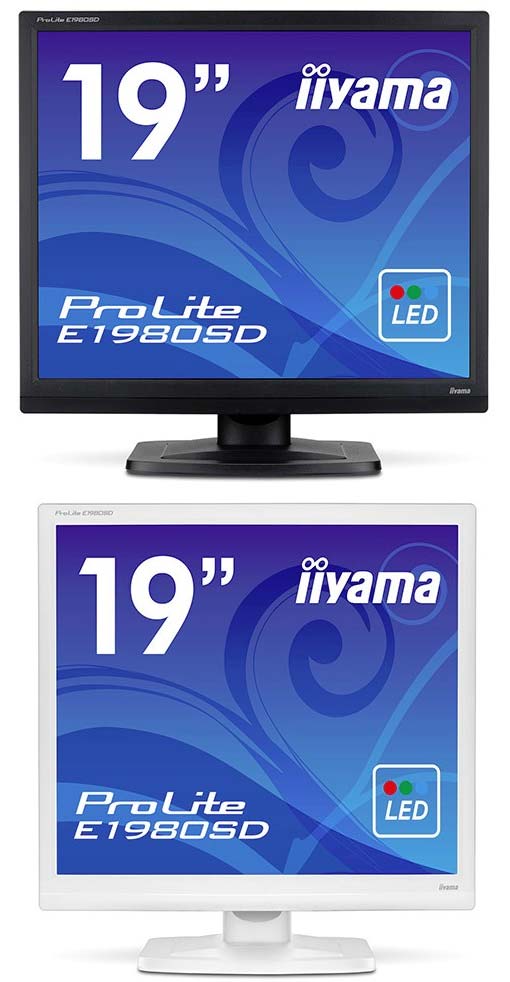 iiyama предлагает приобрести мониторы серии ProLite E1980SD