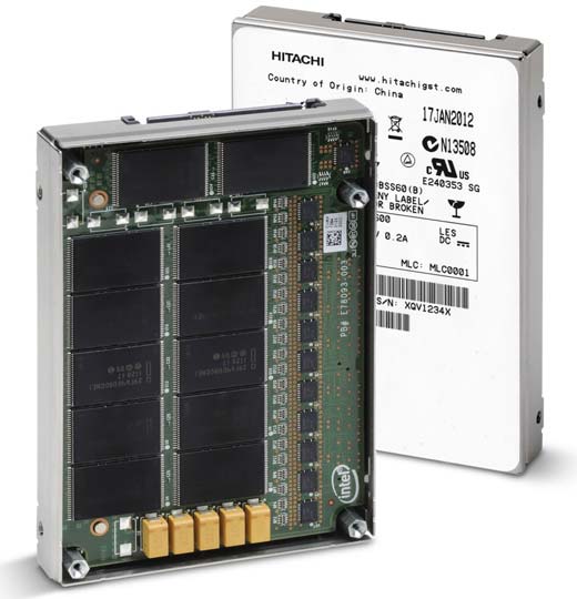 Hitachi представляет SSD с 25нм. SLC памятью - Ultrastar SSD400S.B
