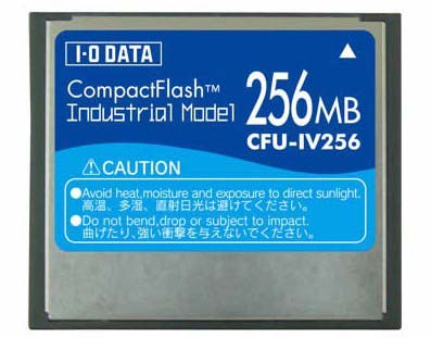 CompactFlash карточка от I-O Data, рассчитанная на экстремальное применение
