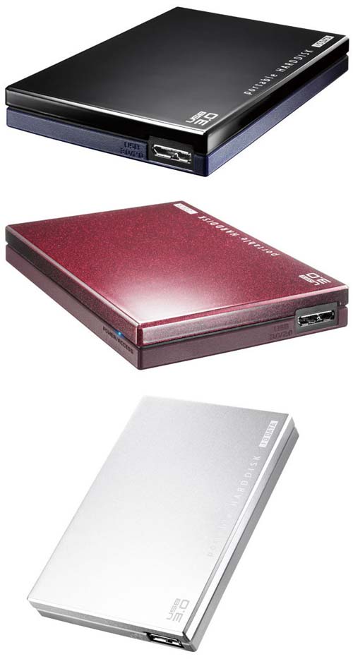 Внешние накопители HDPC-UT от I-O Data 