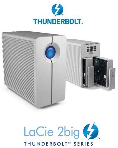 Thunderbolt вариант накопителя LaCie 2big 