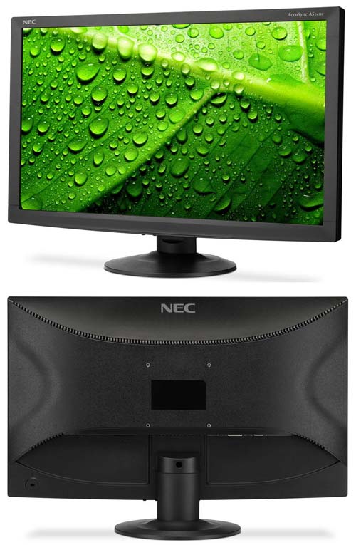 NEC предлагает новый монитор семейства AccuSync AS241W