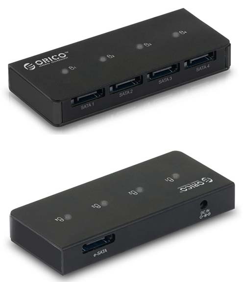Orico представляет SATA хаб 6566-S4 Orico представляет SATA хаб 6566-S4