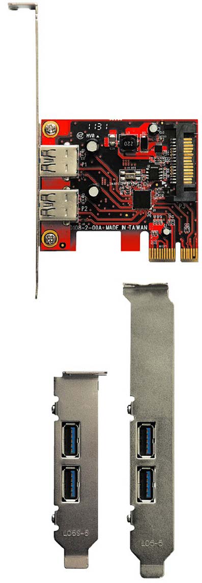 Внешний вид нового продукта от Renesas - USB3.0R-P2-PCIe