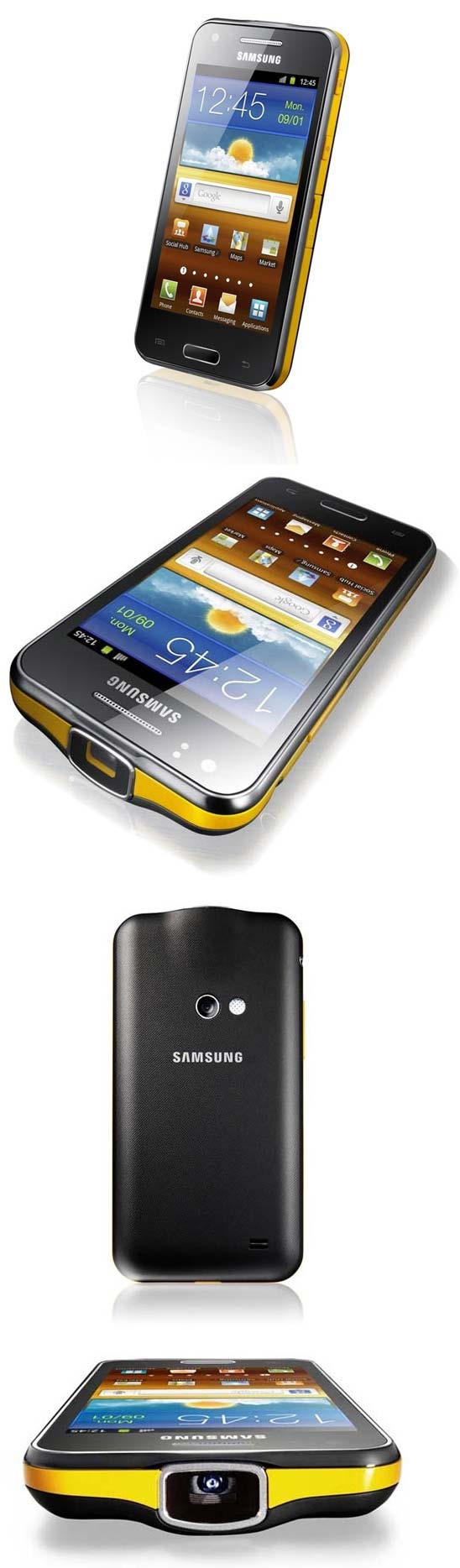 Samsung Galaxy Beam - смартфон со встроенным проектором