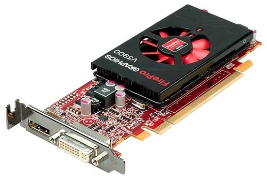 AMD FirePro V3900 с виду неказиста