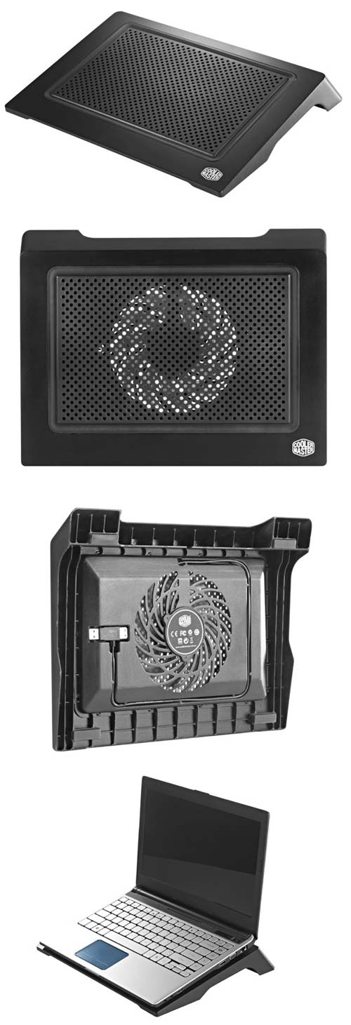 Внешний вид кулера-подставки Cooler Master NotePal D-Lite Внешний вид кулера-подставки Cooler Master NotePal D-Lite