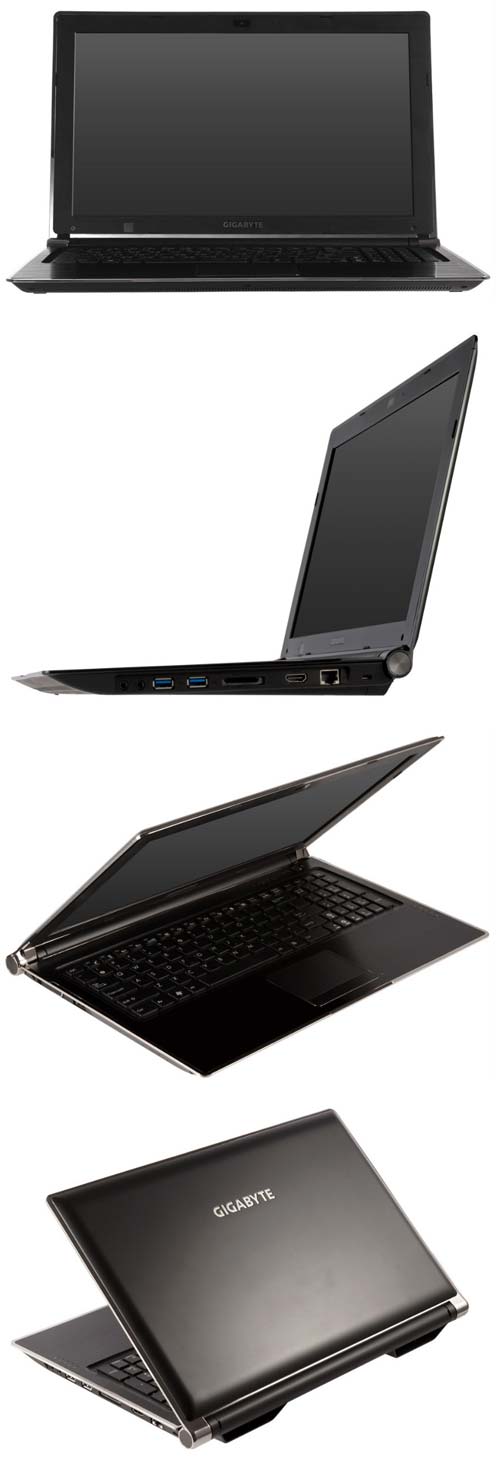 Лэптопы семейства Gigabyte P2532