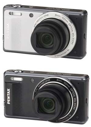 Два варианта фотокамеры Pentax Optio VS