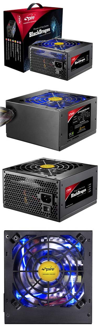 Блоки питания серии BlackDragon от Spire