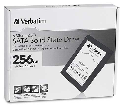 Verbatim предлагает свои SSD с SATA 6Гб/с и 3Гб/с подключением