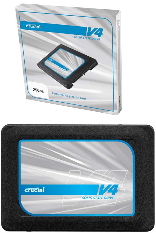 Crucial V4 - доступные и шустрые SSD