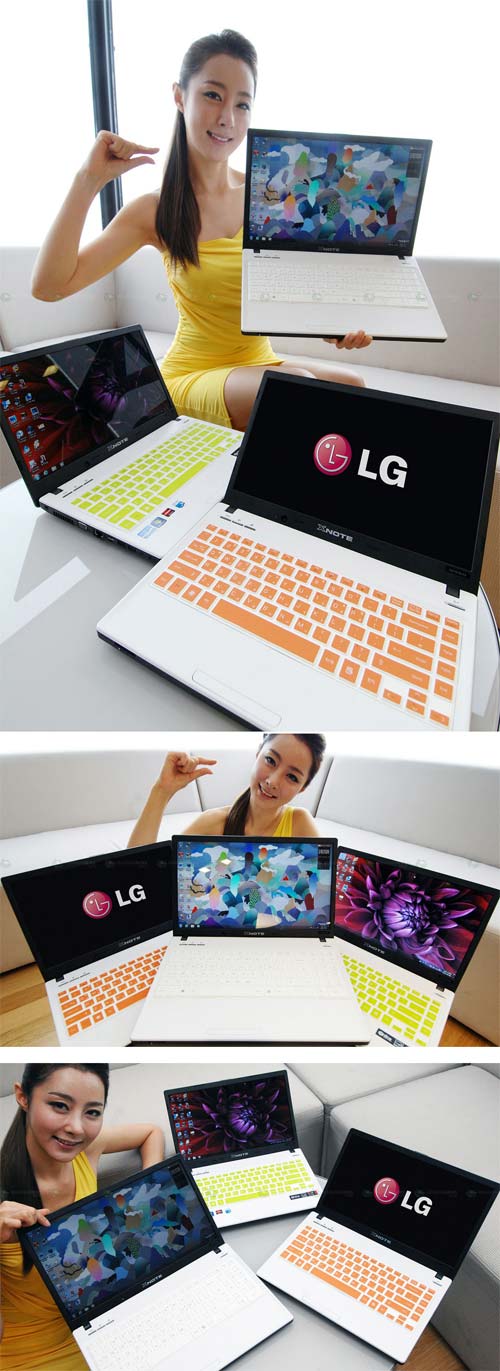 LG предлагает лэптопы N550 и N450 у себя на родине