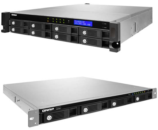 QNAP предлагает новые девайсы - TS-469U-RP и TS-869U-RP