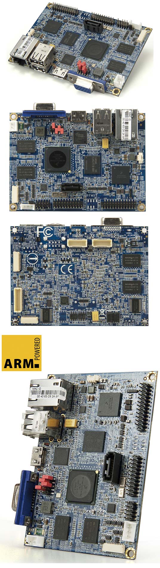 VIA VAB-P800 - Pico-ITX материнская плата с ARM процессором