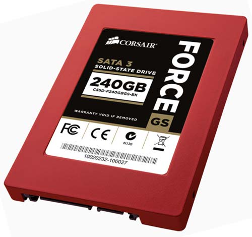 Corsair предлагает SSD серии Force GS