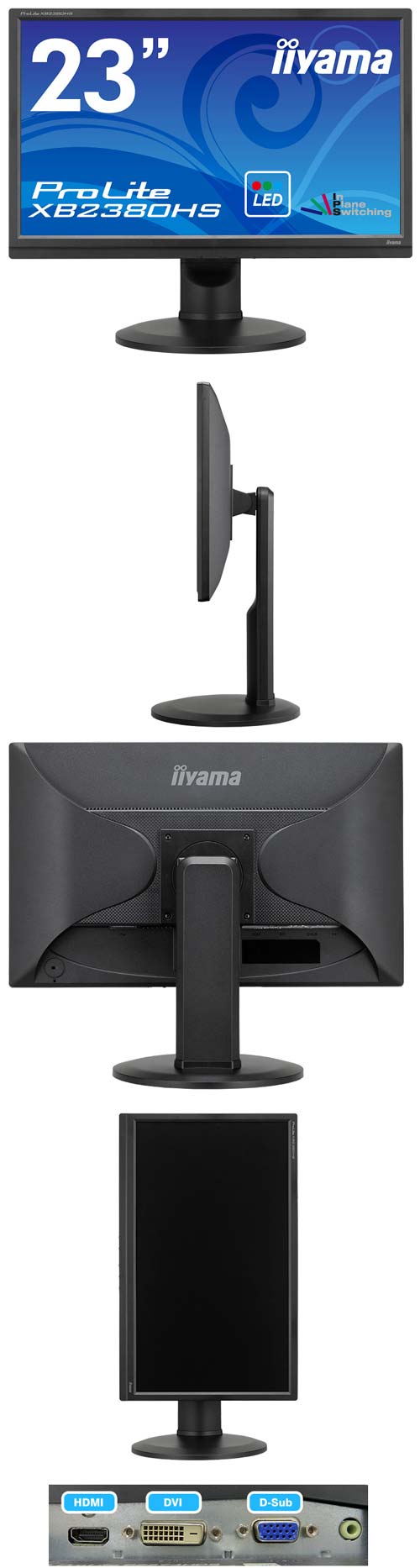 iiyama предлагает монитор ProLite XB2380HS