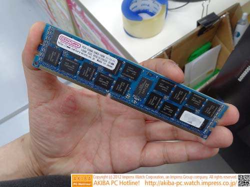 Century предлагает 16ГБ модуль ECC Registered DIMM памяти