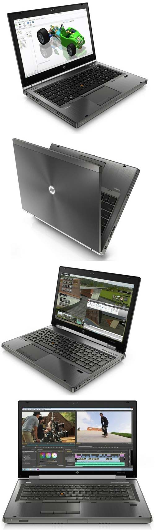 HP предлагает ноутбуки EliteBook 8570w и 8770w