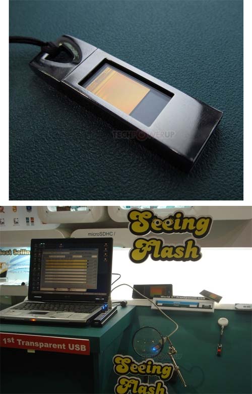 Прозрачная флешка UI-05 от Kingmax