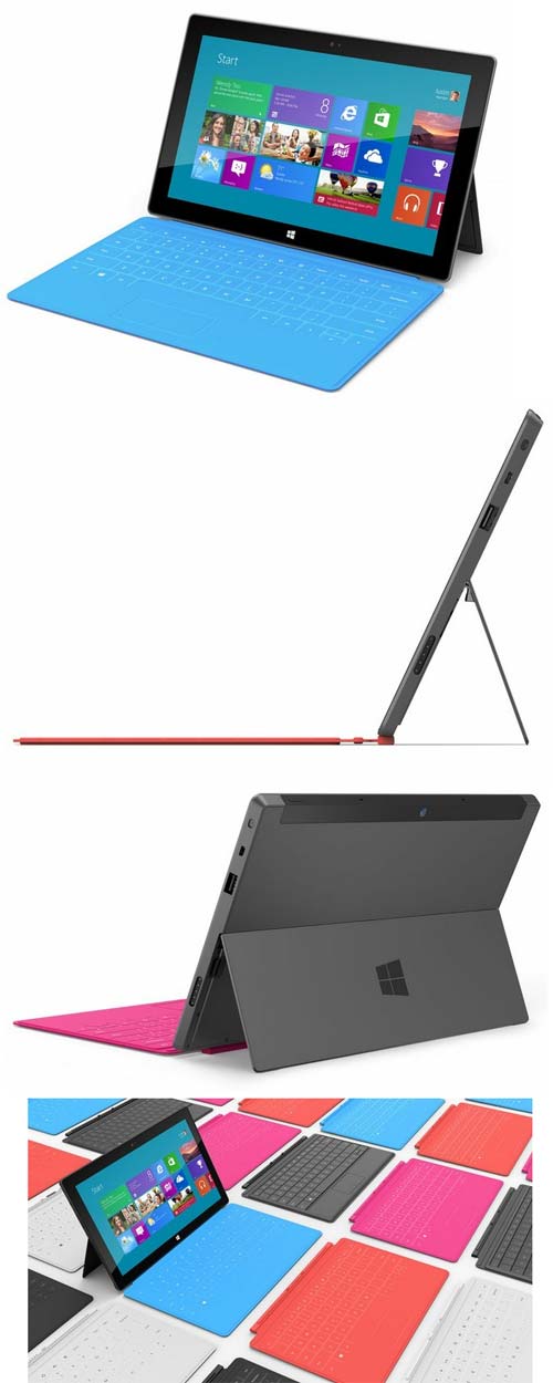 Microsoft Surface - необычные ноутбуки (или всё же планшеты?)