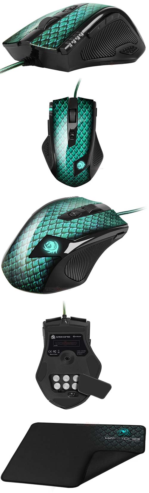 Sharkoon предлагает мышку Drakonia